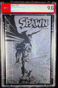 2022 La Mole Spawn #185 Silver Sketch Variant, PSA Graded 9.6