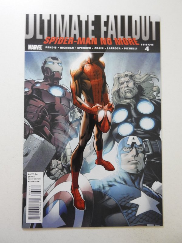 Ultimate Fallout #4 (2011) VF Condition! 1st appearance of Miles Morales!