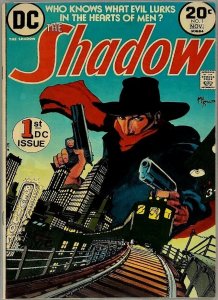 Shadow #1 DC 1973 CGC 9.0 VF/NM White Pages 1st DC Appearance Of The Shadow 