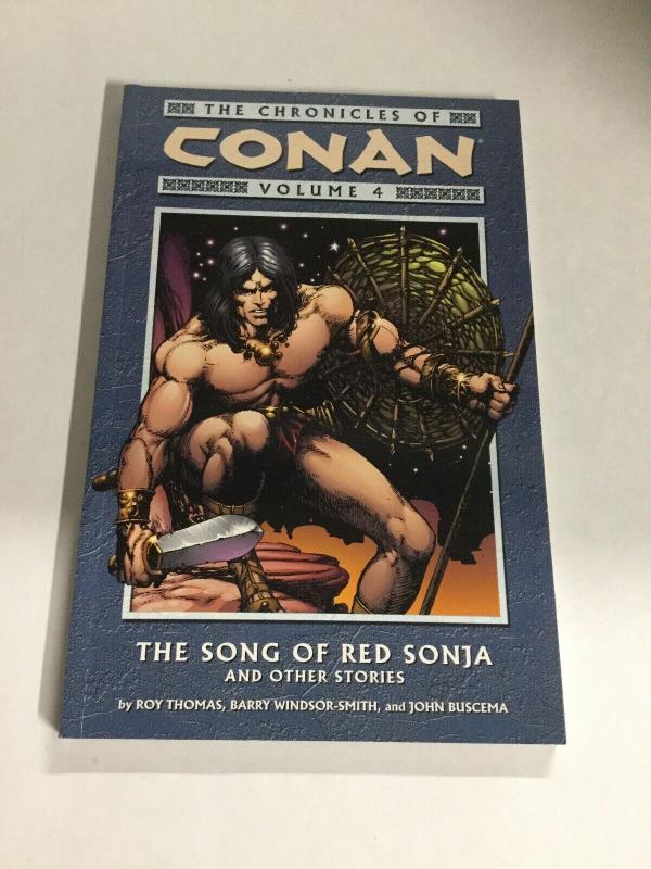 The Chronicles Of Conan Volume 4 Song Of Red Sonja Dark Horse SC TPB