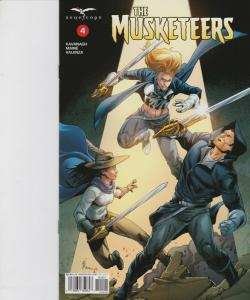 The Musketeers #4 Cover B Zenescope Comic GFT NM Atkins