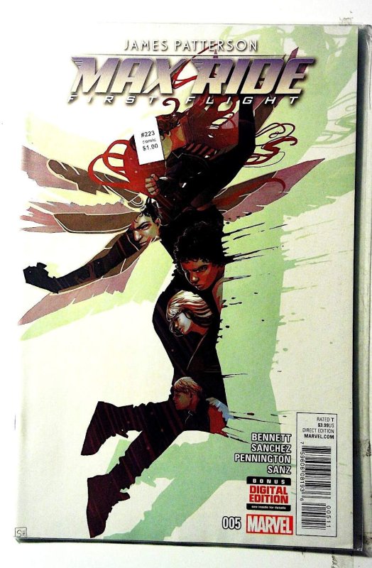 Max Ride: First Flight #5 (2015) Marvel Comics Maximum Ride 1st Print Comic Book