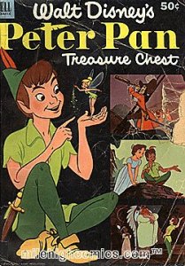 PETER PAN TREASURE CHEST (1953 Series) #1 Fair Comics Book