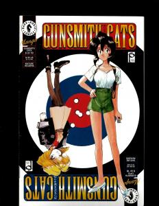 5 Gunsmith Cats Dark Horse Comic Books #6-10 JF21