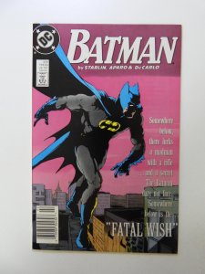 Batman #430 Newsstand Edition (1989) VF condition