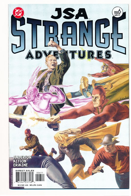 JSA Strange Adventures (2004) #1-6 VF/NM Complete series