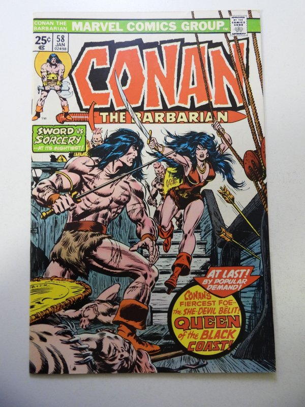 Conan the Barbarian #58 VF Condition