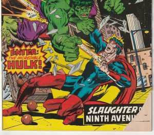 Omega The Unknown(vol. 1) # 2  Incredible Hulk appearance