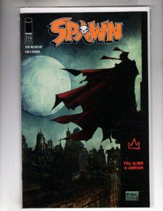 Spawn #318 Cover B - Todd McFarlane   / ECA5x