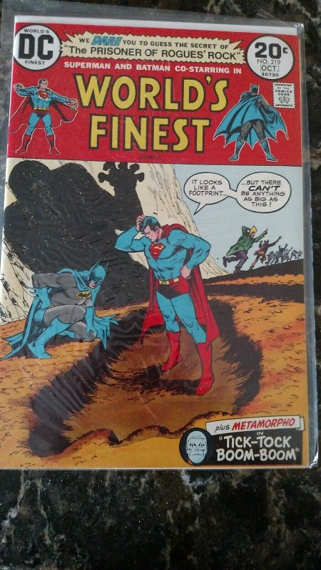 World's Finest Comics #219 (DC, 1973) Condition: NM