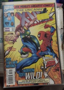 UNCANNY X-MEN #346 1997 MARVEL DISNEY   OPERATION ZERO TOLERANCE SPIDER MAN