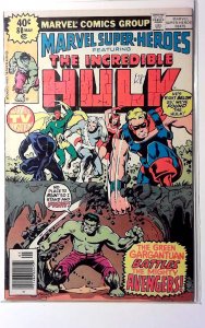 Marvel Super-Heroes Hulk #80 1979 Marvel Quicksilver Scarlet Witch Vision Comic