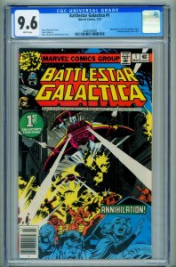 Battlestar Galactica #1  1979 - Marvel -CGC 9.6 - Comic Book-4048259008