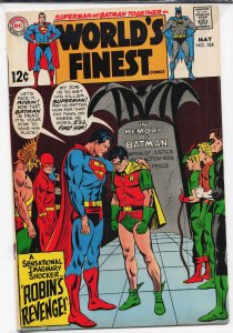 World's Finest Comics #184 (1969) Superman and Batman and Robin