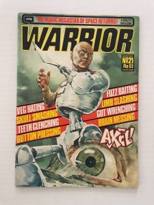Warrior Magazine # 21 VF Quality Comics UK Magazine Marvelman V Vendetta 2 J253
