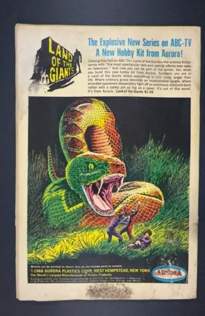 Superman's Pal, Jimmy Olsen #115 (1968)  DAMAGED