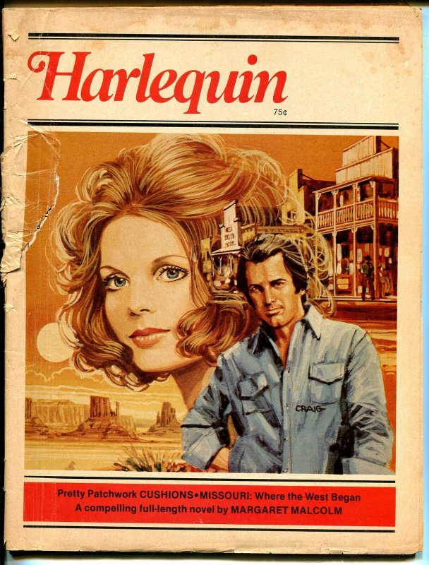 Harlequin 8/1978-romantic pulp fiction-based on paperback books-FR/G