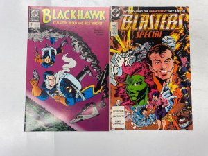 5 DC comic books Brave Bold #190 Blackhawk #1 2 Blasters Special Butcher 65 KM25