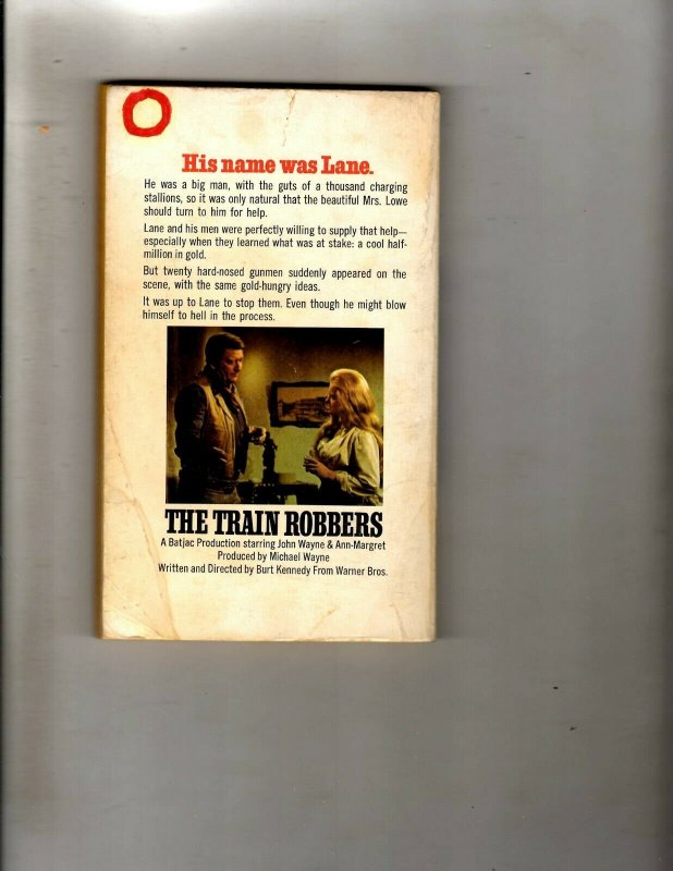 2 Pocket Books The Train Robbers, Mork & Mindy JL22