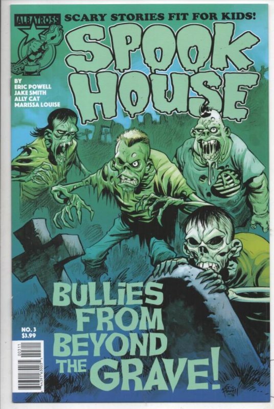 SPOOK HOUSE #1 2 3 4 5, NM, #1 signed by Eric Powell, 2016, Albatross, Mannion