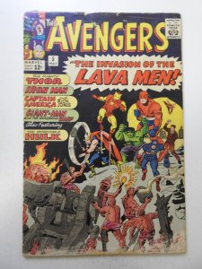 The Avengers #5 (1964) GD Condition see desc