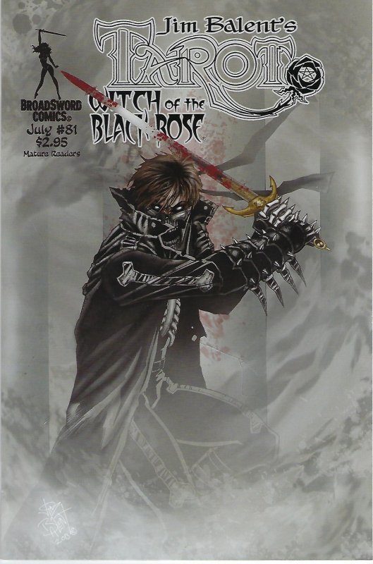 Tarot Witch of the Black Rose # 81 Variant Cover B !!! Jim Balent !!!   VF+