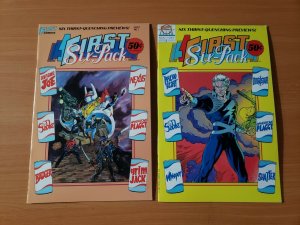 First Six-Pack 1-2 Complete Set Run! ~ NEAR MINT NM ~ 1987 First Comics