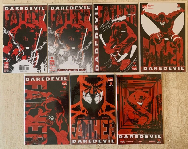 DAREDEVIL MINI-SERIES LOT OF 60: FATHER, YELLOW, DARK NIGHTS, REBORN, MANY MORE!