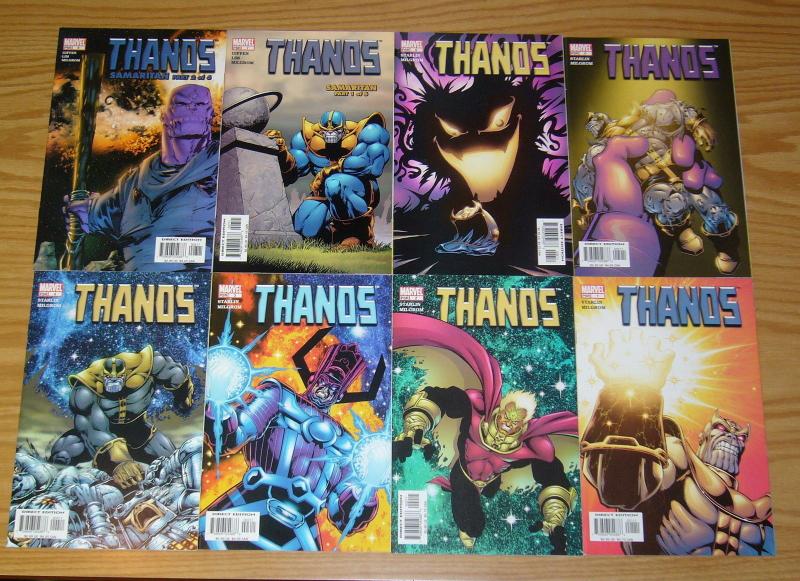 Thanos #1-12 VF/NM complete series - jim starlin - galactus - star-lord - marvel