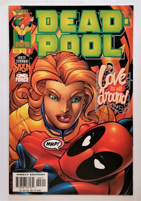 Deadpool #3 (Mar 1997, Marvel) VF 