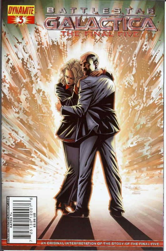 Battlestar Galactica: Final Five #3B VF/NM; Dynamite | save on shipping - detail