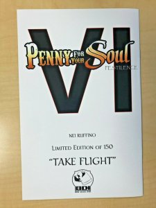 Penny For Your Soul Pestilence #6 TAKE FLIGHT Variant Cover by Nei Ruffino /150