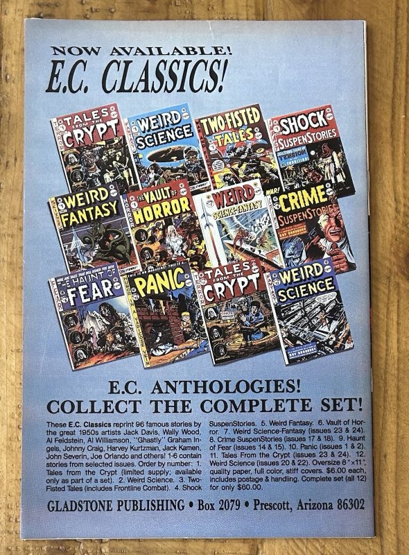 Tales From The Crypt #1 Gladstone 1990 Russ Cochran EC Reprint Jack Davis VF