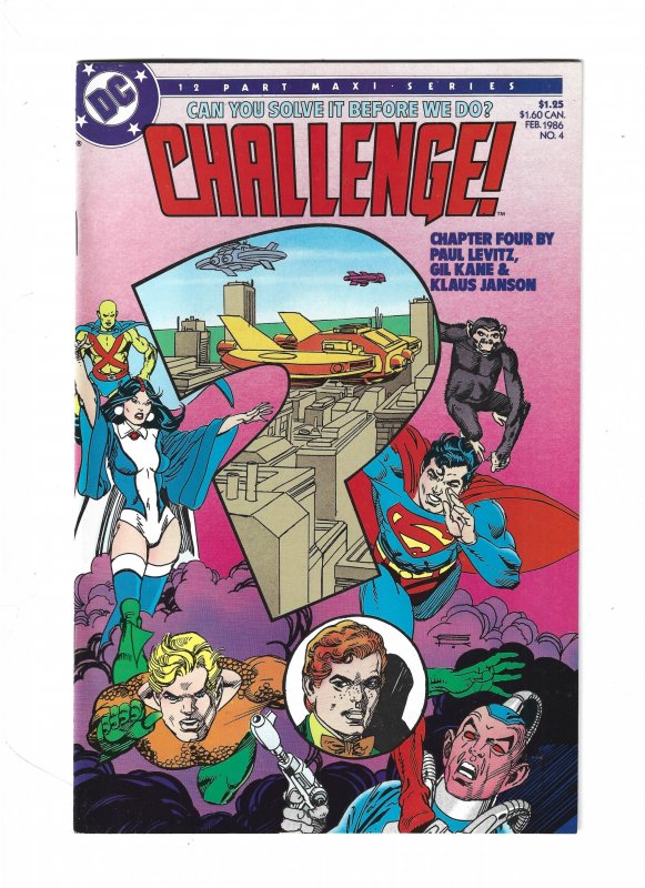 DC Challenge #3 through 6(1986)