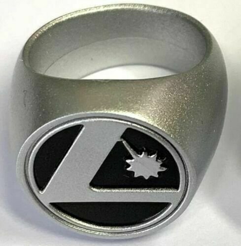 Legion Of Super-Heroes 1:100 Platinum Colored Ring 2019 DC + Gold FREE SHIPPING!