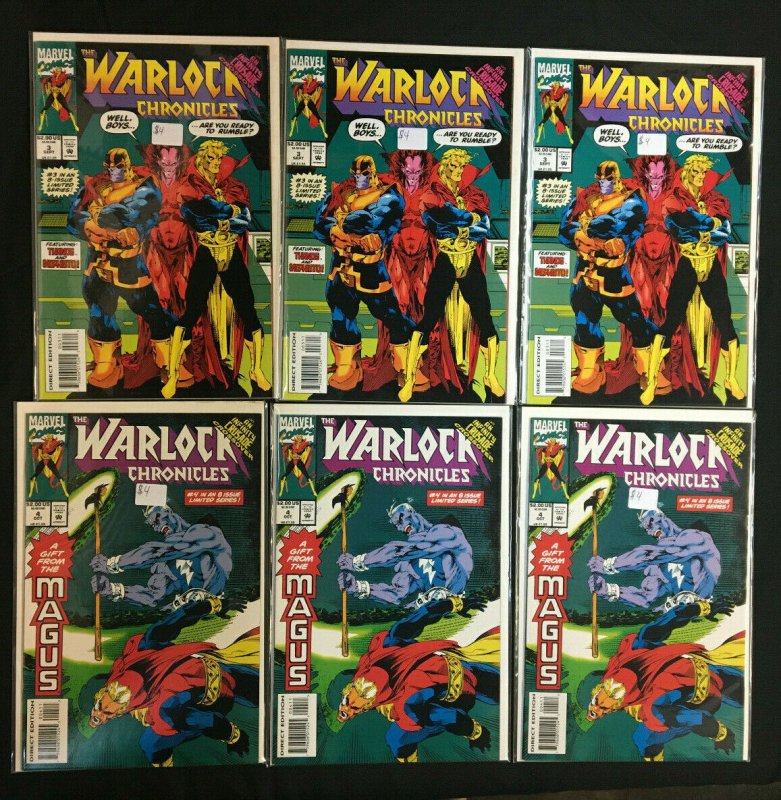 WARLOCK 59 COMICS LOT  VF/NM