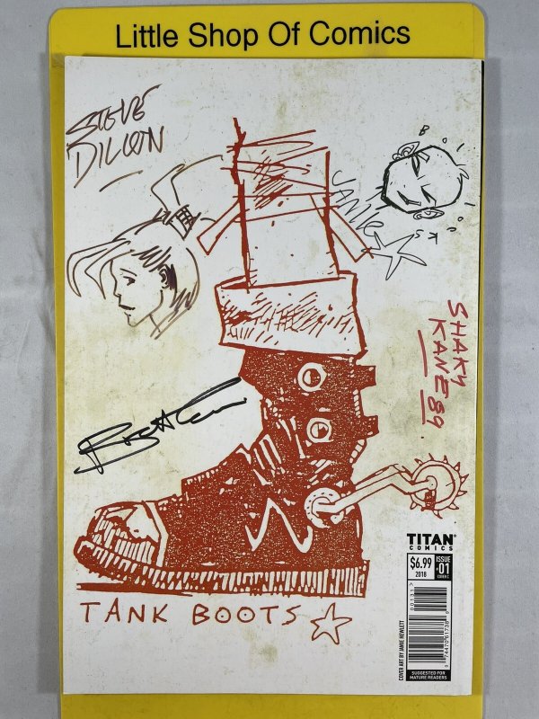 Tank Girl Full Color Classics #1 Cover C 2018 Titan Comics