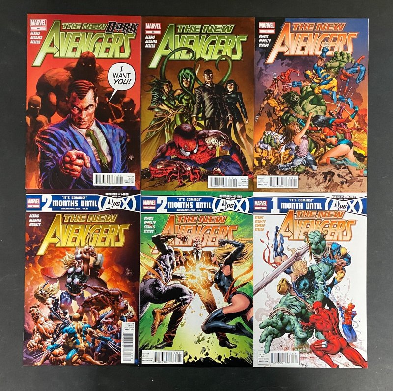 New Avengers (2010) #'s 1-34 + Annual #1 Complete NM (9.4) Set