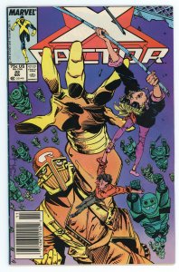 X-Factor #22 (1986 v1) Newsstand Louise Simonson Sal Buscema VF