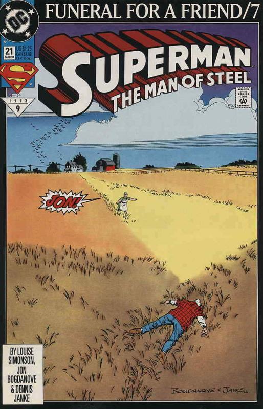 Superman: The Man of Steel #21 VF/NM; DC | save on shipping - details inside