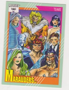 1991 Marvel Universe #158 Marauders
