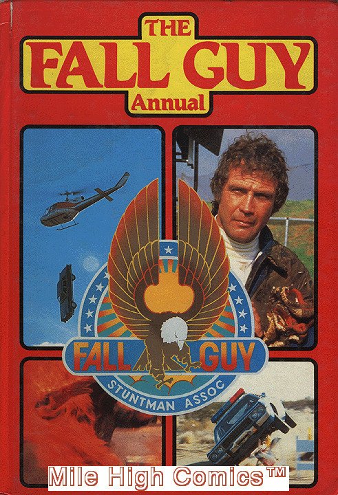 FALL GUY ANNUAL HC U.K. #1981 MISPRINT Good