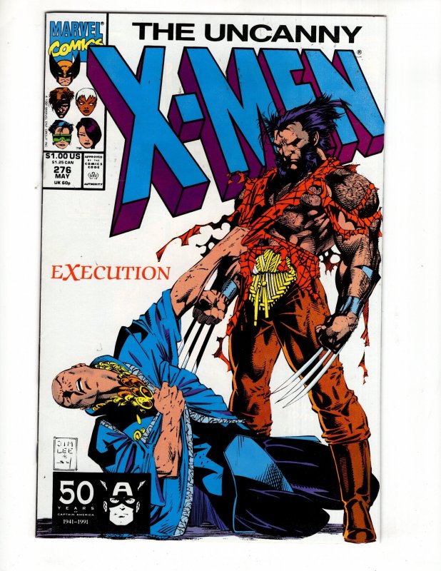 The Uncanny X-Men #276 9.4 NM Jim Lee Art WHITE Pages See More X-MEN !! / ID#229