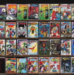 Huge Lot 150+ Comics with Excalibur, Shadowhawk, Superman, The Spectre & More!
