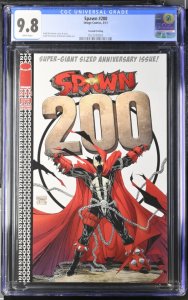 (2011) SPAWN #200 2nd Print CGC 9.8! RARE! HTF!