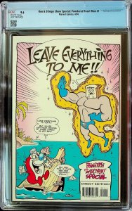 The Ren & Stimpy Show: Powdered Toast Man (1994) - CGC 9.6 - Cert#4371905002