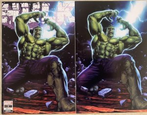 HULK #7 (LGY 774) 2022 ANACLETO VARIANT COVERS | VIRGIN AND TRADE | VF TO NM