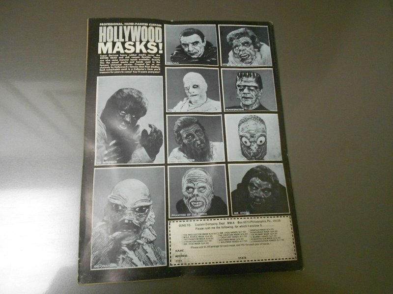 1966 MONSTER WORLD #8 FN+ Warren Horror FRANKENSTEIN'S Daughter