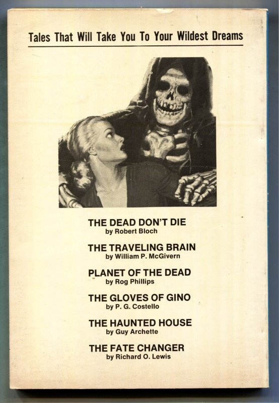 Weird Mystery #4-- Summer 1971--Robert Bloch-HORROR PULP DIGEST--VF