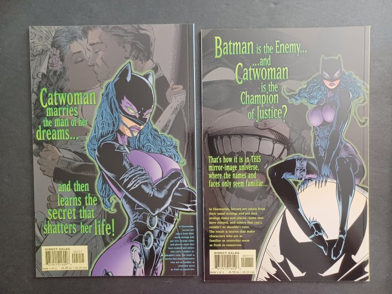 Catwoman Guardian of Gotham #1 & 2  Elseworlds Mini-Series - Batman - Balent -NM